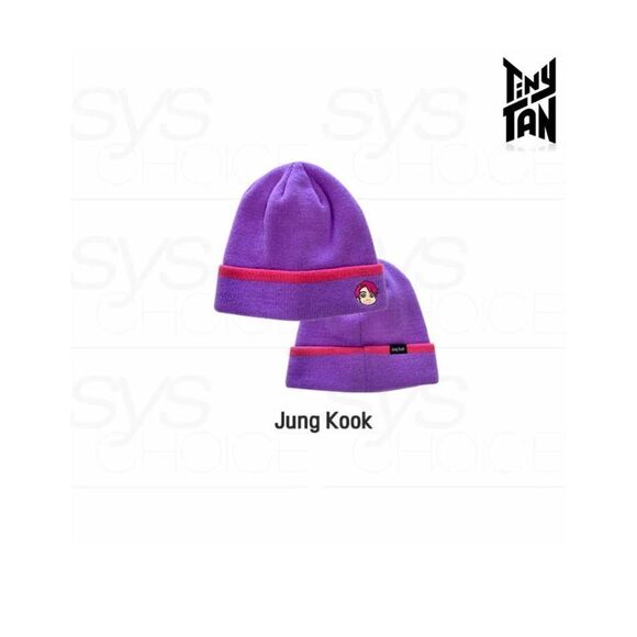 BTS‎ TinyTAN Official Authentic Goods Beanie + Tracking Number - Picture 4 of 6